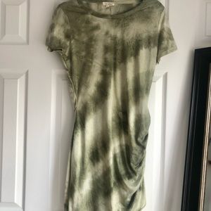 Pink Lily Tie Dye Dress